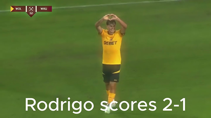 Wolves Win Vs West Ham 3-1 All Goals