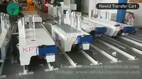 Automation Workshop Transfer Cart - Rail Guided Vehicle