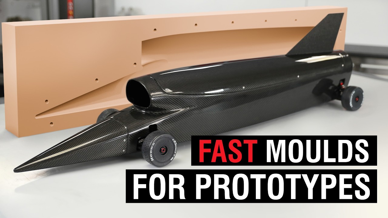 Model Board Moulds + Resin Infusion for Faster, Lower Cost Prototypes