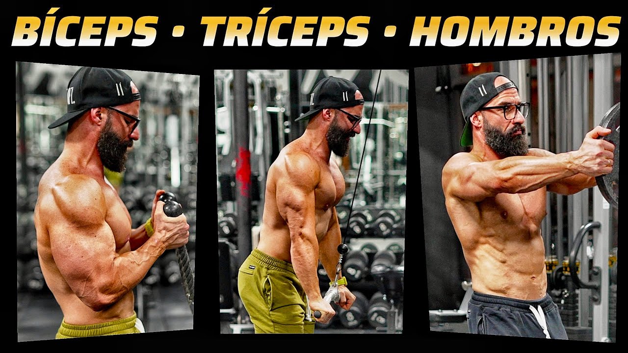 2 Días de Rutinas Completas: Brazos y Hombros