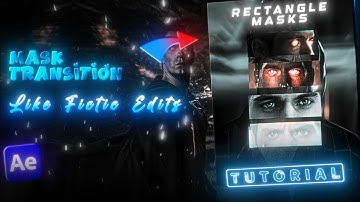 Mask Transition Tutorial Trend AFTER EFFECTS - CAF EDITS