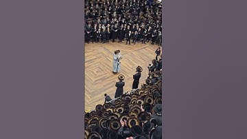 Thumbnail of Bobov Rebbe Dances Mitzvah Tantz - Elul 5784