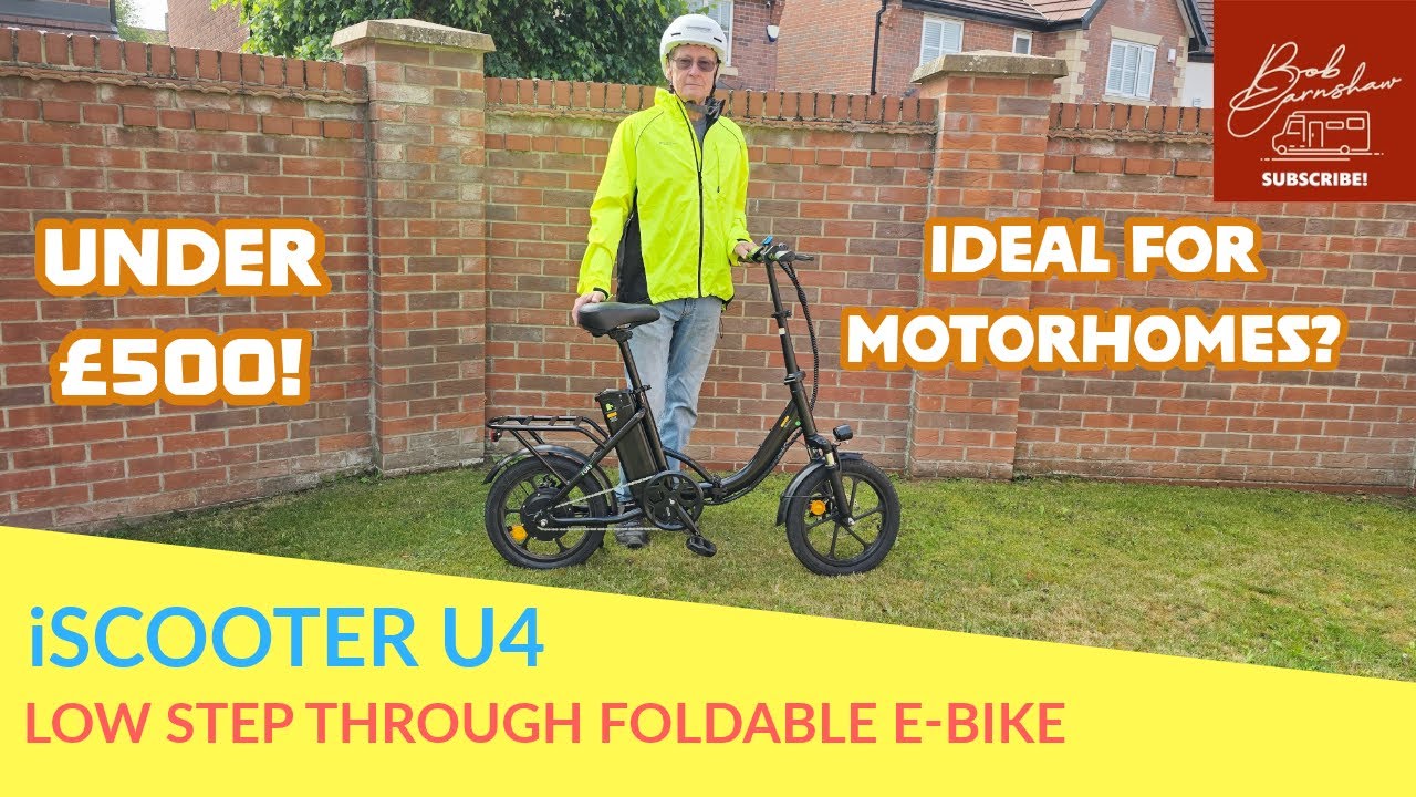 iScooter U4: UNDER £500, Foldable Step Through E-Bike