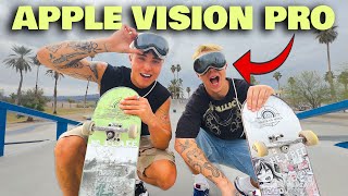 ROZBILI JSME JE? 😱 APPLE VISION PRO CRASH TEST 🛹 GAME OF SKATE BUDOUCNOSTI