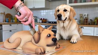 🍰🐶The Most FUNNIEST Dog  Reactions to Cutting Cake EVER🤣 | funny pet compilation