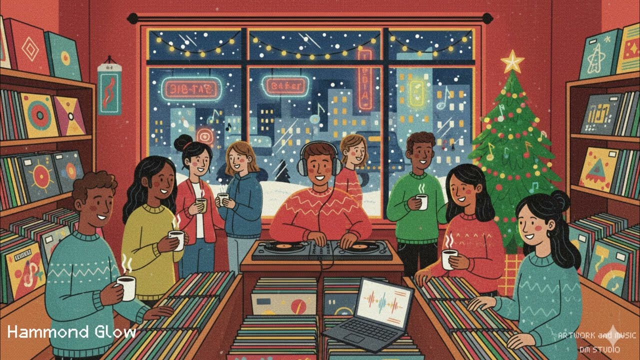 R&B Christmas Funk — Upbeat Soul Grooves | High Energy Holiday Vibes | Christmas Music Mix DM STUDIO