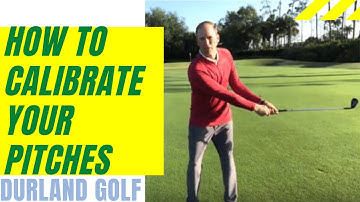 GOLF TIP | How To Calibrate Your Pitches