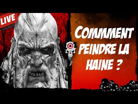 Tuto Peinture Figurine :  Peindre la HAINE 2/2 - HATE le boardgames