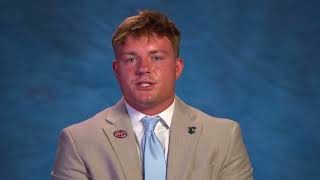 OVC Football Media Day - Linebacker Steve Zayachkowsky