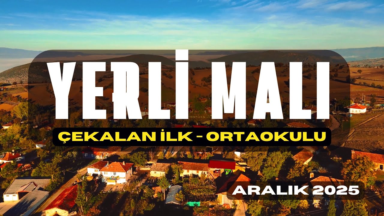 Yerli Malı Haftası Aralık 2025 / ÇEKALAN İLK-ORTAOKULU / VEZİRKÖPRÜ / SAMSUN