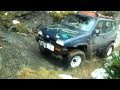 Ford maverick & Nissan Terrano II - offroad 4x4 wales Strata Florida bomb hole