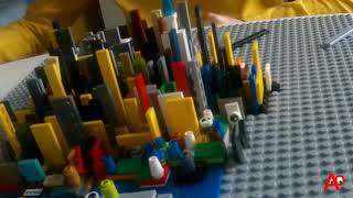 microscale city MOC LEGO illegal