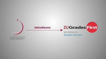 Zayed University GradesFirst - English