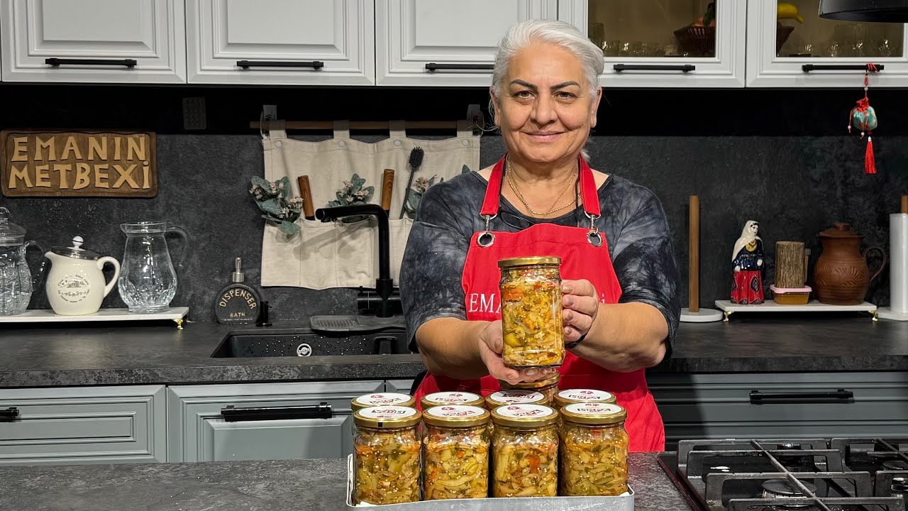 Qışa Badımcan Salatı / Resept