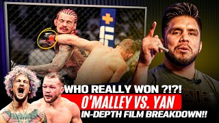 WHO REALLY WON!?!? Sean O'Malley vs Petr Yan FULL FIGHT REWATCH | Henry Cejudo Film Breakdown