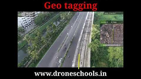 Learn Drone Video Geo tagging #Shorts