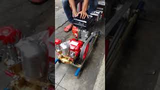 Duet Mesin Pencuci Motor Daiho GX160 Plus Power Sprayer Sanchin SCN-30. 