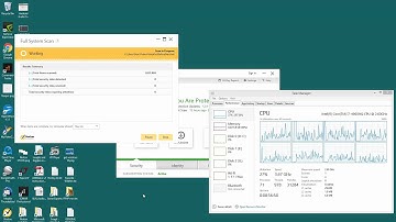 Norton Antivirus -  Full Scan is stuck or frozen