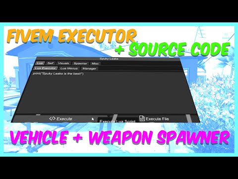 SpukyLeaks FiveM Undetected Lua Executor Source Code Undetected Cheat