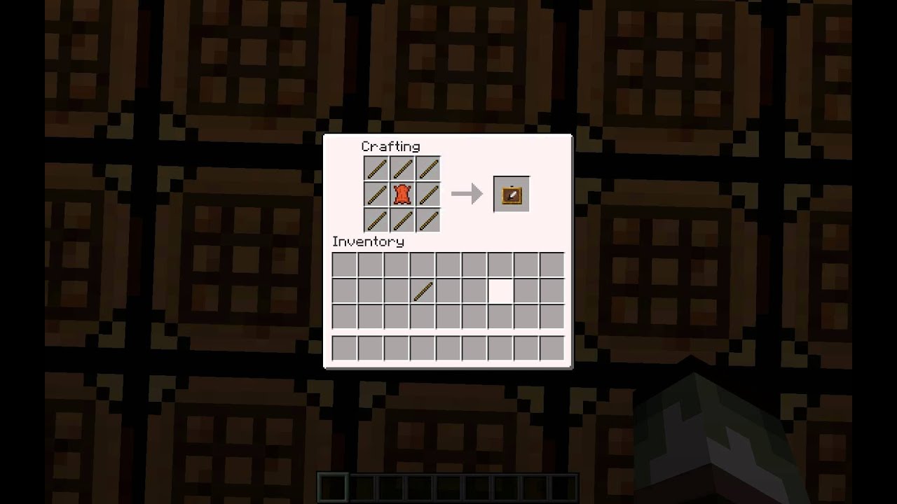 How To Make Item Frames In Minecraft - Youtube