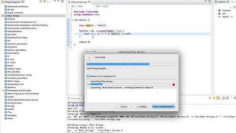 C++Tutorial for Beginners 41   Char Arrays  Primitive Strings in C++