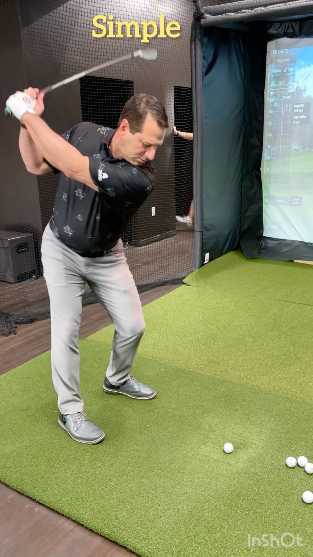 Aaron was hitting his 8 iron over 170. It works. #golf #golftips #ott #miracleswing