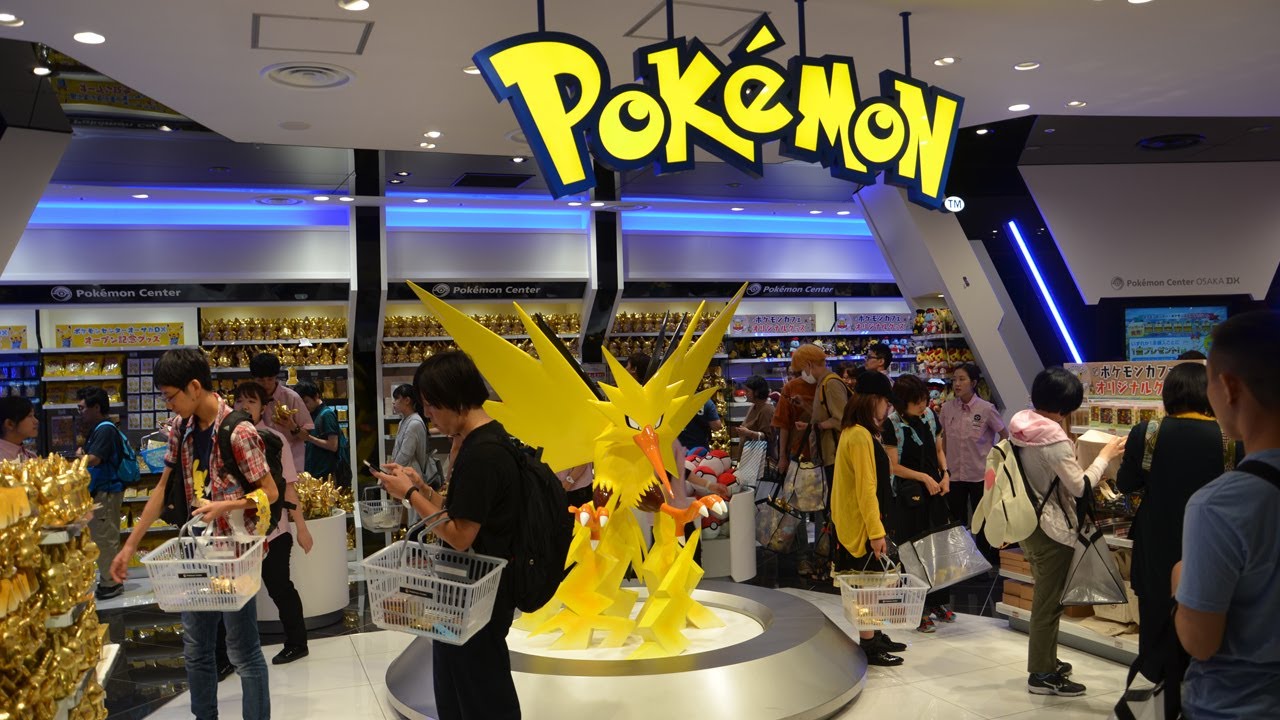 Pokemon Center Osaka Dx Store Grand Opening Tour Youtube