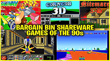 Bargain Bin Shareware Games from the 90s