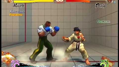 Super Street Fighter IV: New Character Combo Video