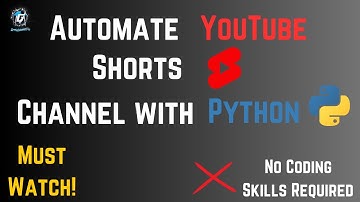 Automate YouTube Shorts Channel with Python - No Coding Skills Required | Make Money Online