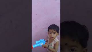 baby gun shoot videoyoutube viral comedy youtubeshorts funny