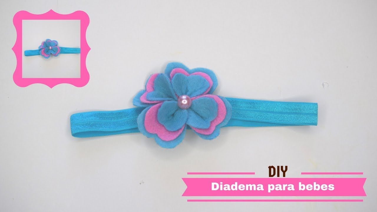 Diadema de fieltro para niñas.♥ | Margari