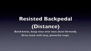 Resisted Backpedal (Distance)