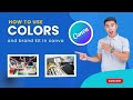 5) How To Use Color in Graphic | Canva Full Course | Graphic Design #graphicdesign #education