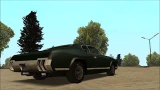 GTA SA: Classic muscle car magnum wheels and exhausts update (model mod)  (Funs)