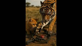 Will It Press the Trap? The savanna breeze freezes in anticipation. #wildlife #animals #trap