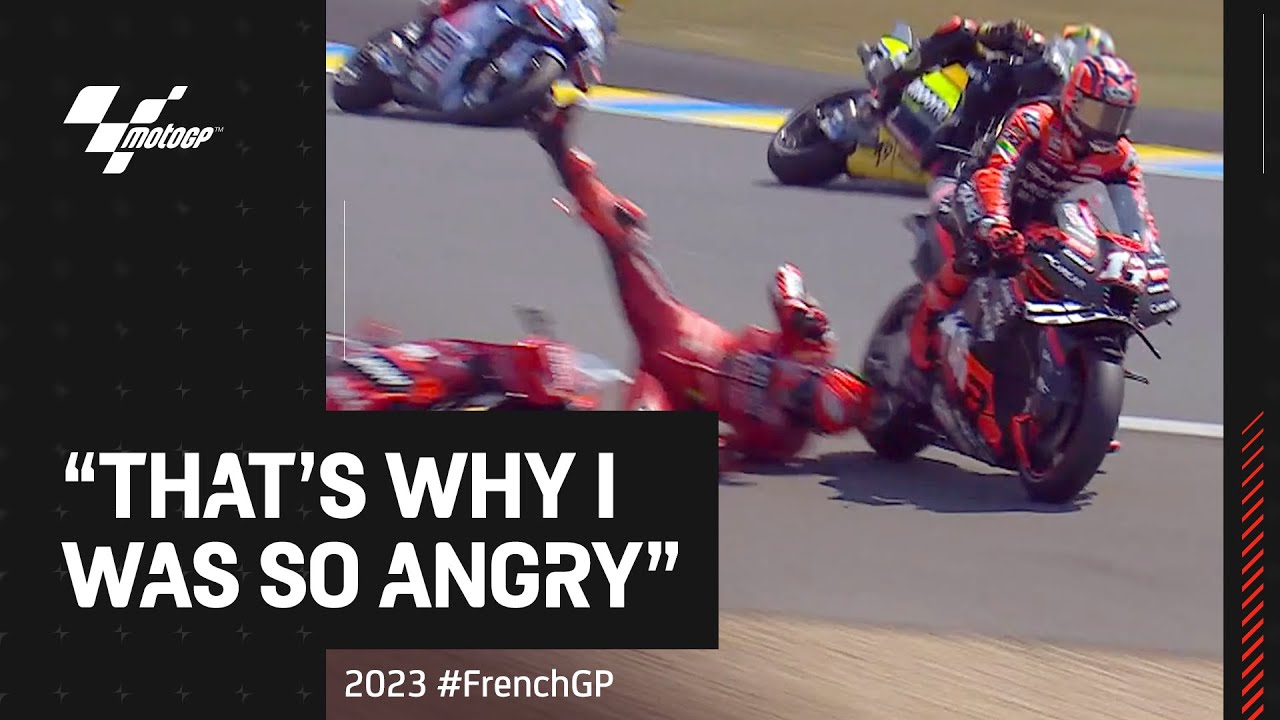 Pecco and Maverick debrief their Le Mans clash 🎙️ 2023 #FrenchGP