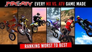 Every Mx Vs Atv Game Ranking From Worst To Best