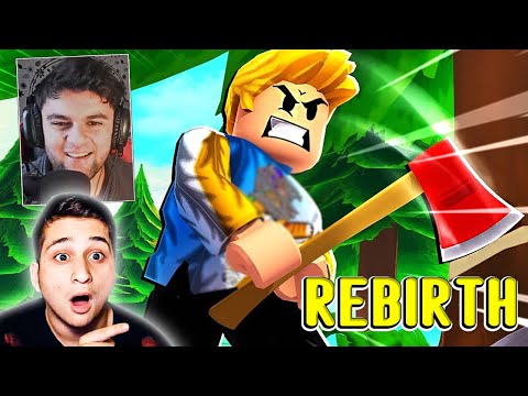 Rebirth გავაკეთეტ და ეს მოხდა! Timber Roblox Geo Zaxid და Ubralod Noobi
