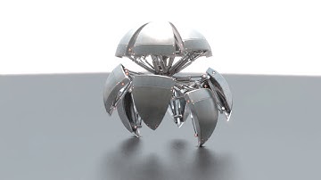 Sphere-Bot New Run-Cycle (2) Test Render in Blender-2.8x (Eevee)