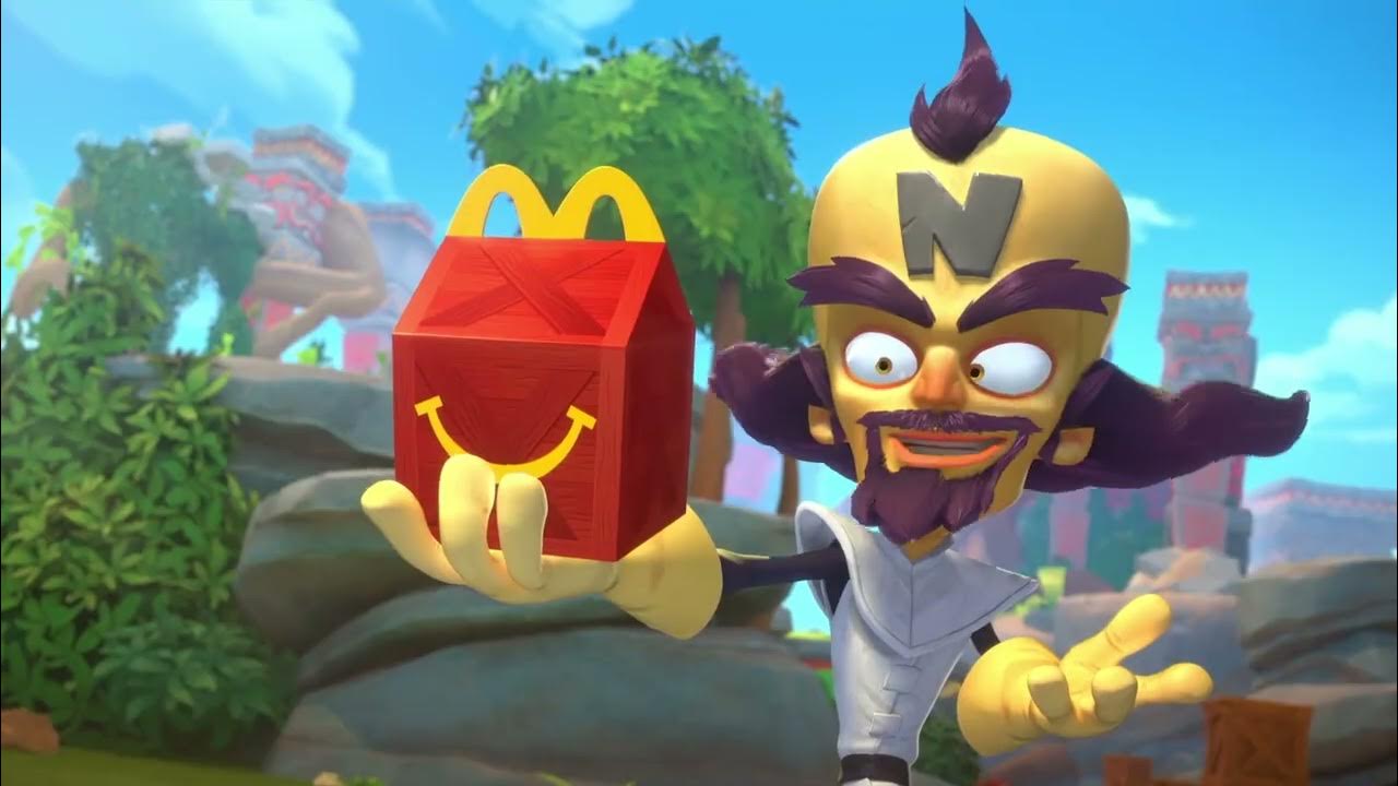 Crash Bandicoot McDonald's Happy Meal Commercial YouTube