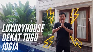 [5,5M] RUMAH MEWAH BARAT TUGU PAL PUTIH JOGJA || MURAH SUDAH ADA KOLAM RENANGNYA & FULLFURNISHED♥️