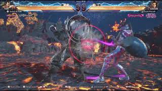 FENG WEI (TK rank) VS AZUCENA god of destruction rank) TEKKEN 8 (1/2)(season 2)