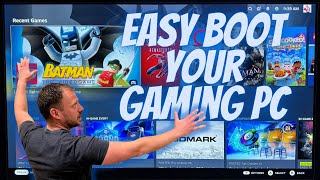 Start Your Gaming PC Like a Console | How to Boot Hands-Free Guide