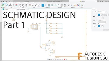 Fusion 360 - Schematic design / Part 1