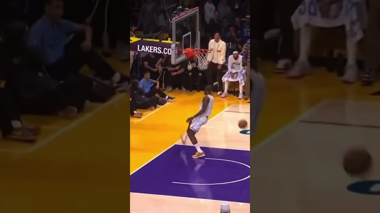 LeBron with vicious dunk vs Celtics