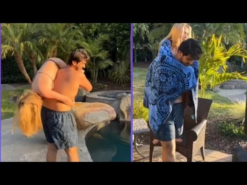 معاذ القحطاني يرمي كايلي بالمسبح