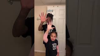 Counting 1-30 in ASL with my special guest Arriah! #signlanguage #numbers #americansignlanguage