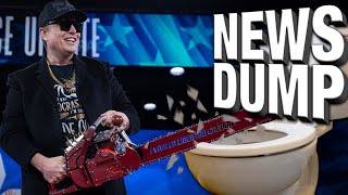 Chainsaw Wielding Musk Calls Astronaut A Slur?! - News Dump
