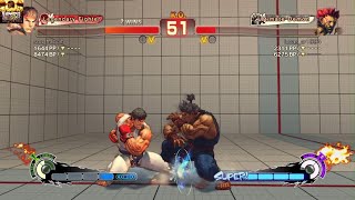 ULTRA STREET FIGHTER IV Auto correct Shoryuken